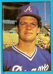 1982 Topps Baseball Stickers     021      Bruce Benedict